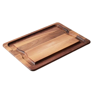 Bandejas para servir alimentos de madera ecológicas duraderas de diseño moderno de alta calidad para servir aperitivos cuencos de fideos platos - Product Image 3