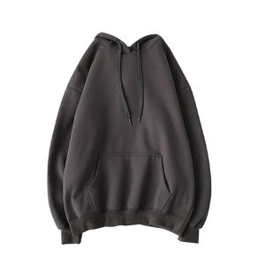 Sweat à capuche surdimensionné pour homme, logo personnalisé, 100% coton - Product Image 4