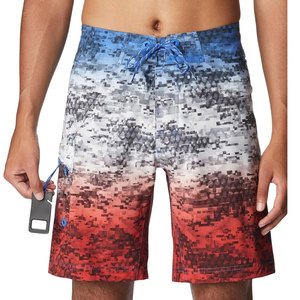 Nouveau conseil Shorts hommes maillot de bain 100% Polyester imprimé motif conseil Shorts hommes maillot de bain personnalisé Logo conseil shorts - Product Image 5