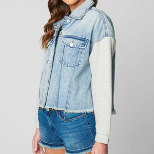 Recién llegado, chaqueta vaquera estilo Street Wear para mujer, chaqueta vaquera cómoda y sostenible para mujer a precios completos, enemiga para mujer - Product Image 4