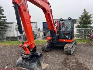 Excavadora Usada Kubota KX080-4, Excavadora de Cadenas, Equipo de Construcción Compacto de Uso Pesado, Excelente Estado de Funcionamiento - Product Image 4