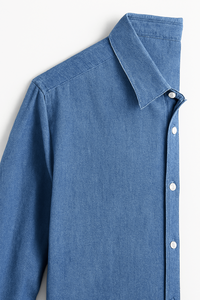 Chemise décontractée pour homme la plus vendue, manches longues, 100% coton respirant de haute qualité, tailles et couleurs personnalisées, anti-froissement, unie unique - Product Image 3