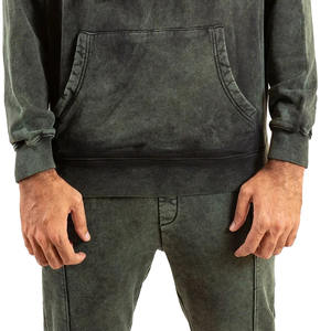 Sudaderas con capucha de lavado ácido para hombre al por mayor, nueva llegada cómoda, superventas, tamaño personalizado, nueva moda, sudaderas con capucha de lavado ácido informales para hombre - Product Image 2