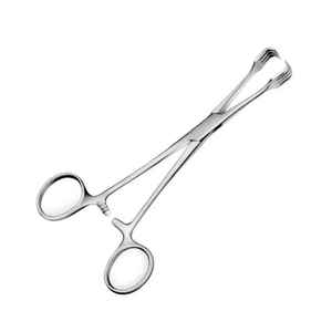 คีมสำหรับการผ่าตัดต่อมไทรอยด์แบบสามปลายตรงได้รับการอนุมัติจาก Lahey goiter vulsellum | oldmed - Product Image 2