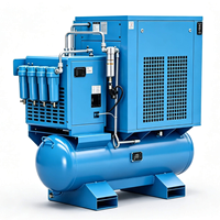 Compresseur d'air à vis à vitesse variable à aimant permanent 20HP 15KW pour applications industrielles