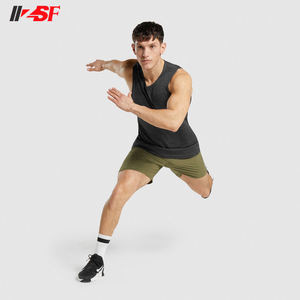 Camiseta sin mangas para hombre con estampado de logotipo personalizado de alta calidad, chaleco de viaje sin mangas de nuevo estilo para uso en el gimnasio - Product Image 4