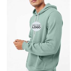 Sudadera con Capucha de Manga Larga Triblend Bella + Canvas Unisex, Sudadera con Cierre Completo - Product Image 4