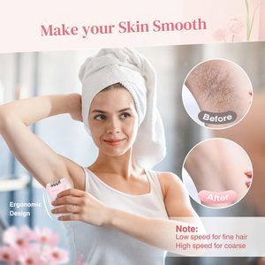 Épilateur rechargeable 2 vitesses pour femmes, appareil d'épilation indolore avec 36 pinces pour le visage, les jambes, le maillot, les bras, usage domestique et en camping-car - Product Image 6