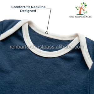 Mameluco de Bebé Personalizado 100% Algodón, Mono de Manga Larga para Bebé, Ropa de Una Pieza Lavable para Recién Nacido - Product Image 3