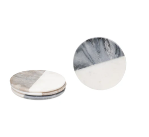Posavasos de mármol creativo personalizado posavasos con aislamiento de piedra blanca Barra de comedor posavasos de mármol herramientas superventas venta - Product Image 4