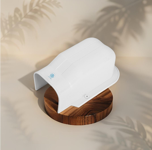 Couvercle de tuyau de climatiseur Top High Quality White Wall Cap Small New Vietnam Eco-Friendly Air Conditioner Parts PVC 7565 Series - Product Image 1