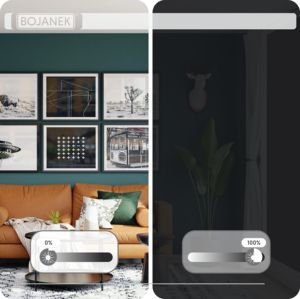 Persianas Verticales Térmicas BOJANEK ROLL THERMO Dreamy, Tela de Poliéster, Aislamiento Térmico, Control de Luz, Diseño Moderno, GRIS - Product Image 6