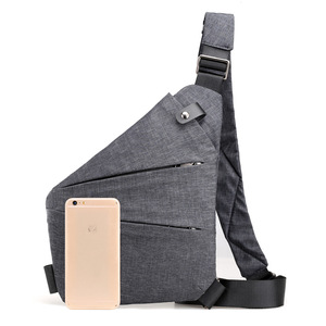 Bolsa carteiro masculina de pano oxford, multi-bolso, casual, <span class=keywords><strong>anti</strong></span>-roubo, de ombro, tática, para homens - Product Image 3