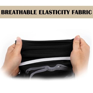 หน้ากากขี่ม้าตาข่ายยืดระบายอากาศได้มีการป้องกันหูป้องกันยุงและยูวีสำหรับนักขี่ม้า - Product Image 6