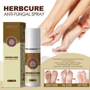 Spray naturel pour pieds d'athlète South Moon pour le traitement fongique, spray contenant des agents antifongiques à base de plantes pour le traitement des ongles et des orteils - Product Image 3