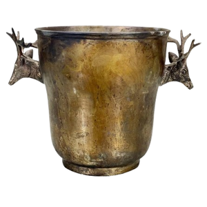 Cher chef poignée Bronze seau à glace seau de stockage de glace pour la fête de restaurant de mariage dans le restaurant hôtel Barware - Product Image 1