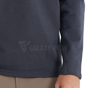 Camiseta con Cierre de Cremallera para Hombre, Manga Larga, Ligera, Ajuste Atlético, Ropa Casual - Product Image 5