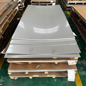 Lámina de acero inoxidable laminada en frío de tamaño personalizado AISI430 210 304 321 316L 316Ti, placa de acero inoxidable de 30 mm de espesor con acabado espejo - Product Image 2