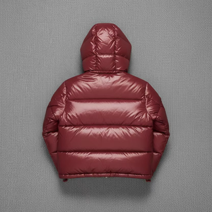 Veste bomber d'hiver pour homme en toile, logo personnalisé en gros, devant de style urbain, chaude, rembourrée pour l'extérieur - Product Image 2