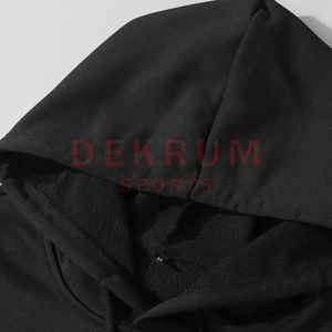 Mejor Precio Sudaderas con Pedrería para Hombre Hechas en Pakistán, Tela de Invierno con Patrón Sólido, Color y Logotipo Personalizados, MOQ Bajo de 20 Piezas - Product Image 5