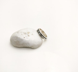 Anillos de Plata de Ley 925, anillos de compromiso de Plata de Ley 925 para mujer, joyería fina de boda, anillos minimalistas de plata de ley - Product Image 1