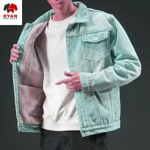 Veste en jean personnalisée Ryan Pro Gear pour hommes, tissu confortable et respirant avec logo personnalisé ODM OEM - Product Image 5