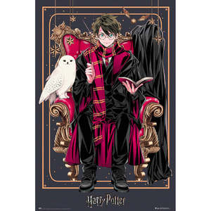 For Harry Potter Wizard Dynasty <b>Poster</b> Black Frame Paper Material for Wall Usage - Product Image 1