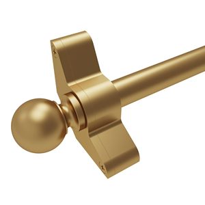 TimelessTread Brass <strong>Rod</strong> Elegant and Durable Support for Stair Runners