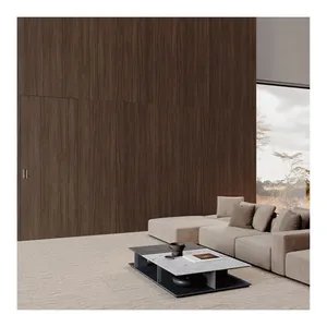 [HANSOL HOMEDECO]Vivid Texture And Abundant Color Wall Insulation Collect Wall Missouri Walnut Interior Wall Panels Manufacturer