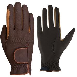 Gants d'équitation en cuir d'hiver, design unique personnalisé, services OEM, doigts entiers, antidérapants, imperméables, fermeture magnétique, haute qualité - Product Image 1