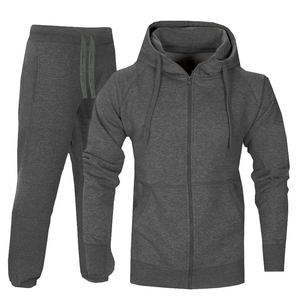 Ensemble de survêtement pour homme anti-rides, grande taille, nouveau modèle, prix abordable, tenue d'entraînement toute saison, 100% polyester - Product Image 5