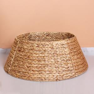 ที่คลุมฐานต้นไม้ทำด้วยมือคอเสื้อผักตบชวาธรรมชาติสำหรับตกแต่งบ้าน - Product Image 6