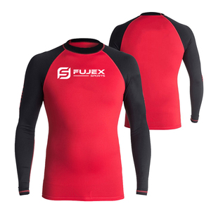 Service OEM par Factory Direct Top Fabricant Conception à taux réglable unique Rash Guard pour hommes - Product Image 4