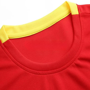 เสื้อฟุตบอลแบบยูนิเซ็กซ์ สีฟ้าอ่อน หลายสี ชุดฟุตบอล รับสกรีนโลโก้ ระบายอากาศ น้ำหนักเบา แห้งเร็ว ไร้ตะเข็บ แขนสั้น - Product Image 6