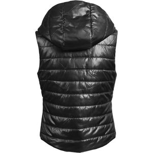 Moda mujer invierno abajo chaquetas alta calidad logotipo personalizado mujeres puffer chaleco con capucha - Product Image 6