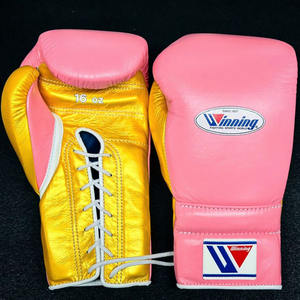 Nouveauté 2026 – Gants de boxe et de combat en cuir multicolores à lacets pour l'entraînement et le sparring – Gants de kickboxing pour arts martiaux en promotion - Product Image 5