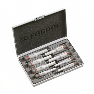 Juego de destornilladores Facom-Micro-Tech de 8 piezas con cabeza plana, Phillips y Pozidriv - Product Image 3