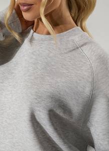 Ropa de calle Unisex OEM logotipo personalizado mujeres tendencia mejor precio cómodo mujeres manga larga desgaste más tamaño sudadera - Product Image 3