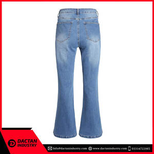 กางเกงขาบานสำหรับผู้ชายกางเกงผ้าโพลีเอสเตอร์ผ้าฝ้ายโพลีเอสเตอร์ทรงพอดีตัวดีไซน์สวมใส่สบาย - Product Image 4