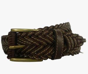 Cinturón de Cuero Genuino de Vaca de Alta Calidad para Hombre, Estilo Occidental RiderTrust, Hebilla de Cobre de Lujo, para Uso Diario, Formal y de Negocios - Product Image 3