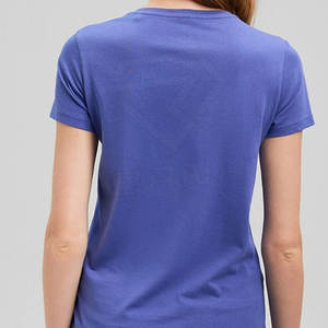 T-Shirt à manches courtes de haute qualité pour femmes nouveau Design respirant séchage rapide Style décontracté écologique tissu solide été taille XL - Product Image 4