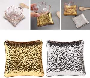 Posavasos de metal con textura de diseño de lujo para un hogar elegante y moderno perfecto para la protección de la Mesa y la decoración elegante del hogar mejor venta - Product Image 5