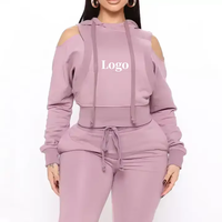 Pantalon de survêtement pour femme en coton 100% - OEM personnalisé - Épais - Respirant - Hiver - Solide - Écologique - Grande taille - Antibactérien - Séchage rapide