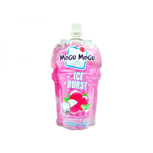 Mogu 150ml Puré de Nata De Coco con sabor a explosión de hielo con jugo de frutas y verduras hidratado de lichi empaquetado en una botella - Product Image 1