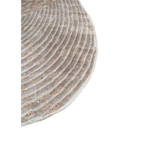 Alfombra de Bambú y Seda Anudada a Mano Estilo Boho Aibz-1016, Color Gris Azalea y Negro, Patrón Abstracto Rectangular para Sala de Estar, Dormitorio y Pasillo - Product Image 4