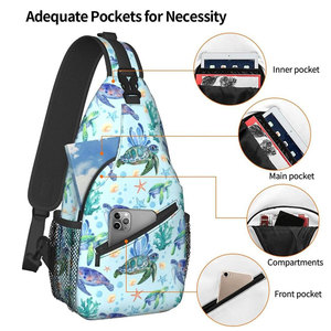 Sac bandoulière portable avec construction légère et coutures durables - Product Image 2