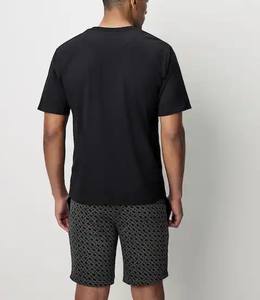 Vêtements de sport décontractés de qualité supérieure pour la course à pied ensemble de costumes de sport T-shirt et short de sport à manches courtes pour hommes séchage rapide 2 pièces - Product Image 2