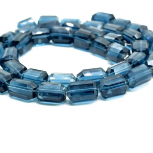 Collier de perles naturelles de 8 mm, perles lisses, collier en cristal fait main avec taille personnalisée - Product Image 1