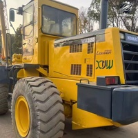 Komatsu WA320 Radlader 14 Tonnen Mittelgroßer Frontlader SAA6D107E3 Motor Gebrauchter Japanischer Bau-Radlader Lagerbestand