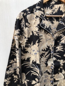 Ensemble de pyjama en coton fait main, imprimé à la main, motif floral, tenue de nuit indienne, vente en gros au meilleur prix - Product Image 5